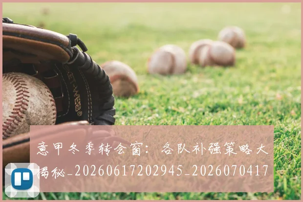 意甲冬季转会窗：各队补强策略大揭秘_20260617202945_20260704174753